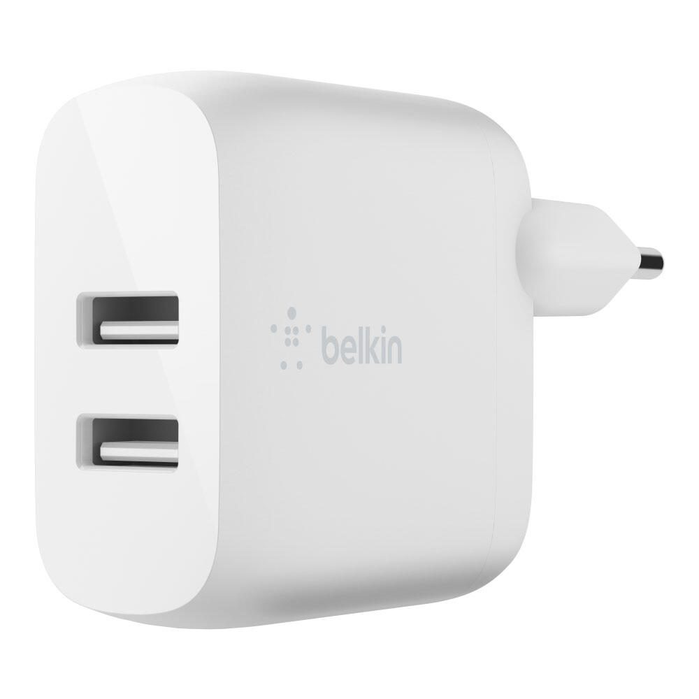 Belkin BoostCharge USB-A Ladegerät 24 W, weiß Belkin BoostCharge USB-A Ladegerät 24 W, weiß
